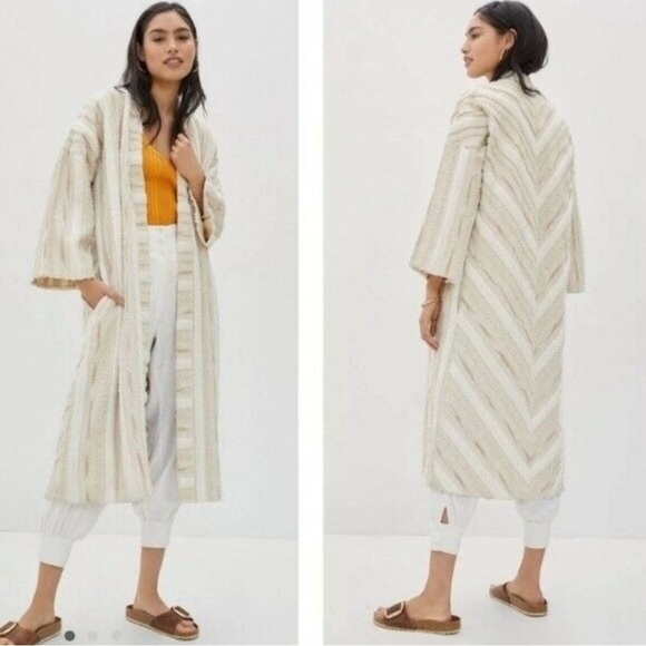 Anthropologie Ollari boho kimono jacket - Picture 2 of 10